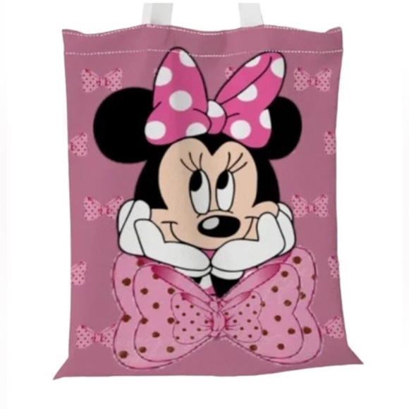 NWT Minnie Mouse canvas tote - Picture 2 of 2